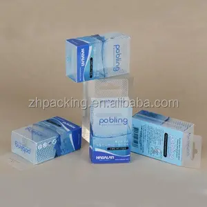 Kustom hadiah packing jelas kotak pvc/pet/pp kotak plastik