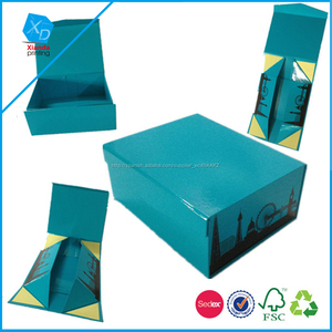 Impresión en casa China fácil para nave y almacenar la superficie <span class=keywords><strong>del</strong></span> rectángulo plegable acabado caja de embalaje - Product Image 3