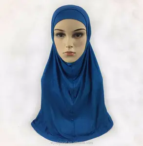 Hijab 2 pièces en jersey de coton, tissu jersey de haute qualité, bon prix