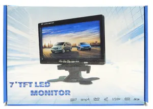 7.0 "หน้าจอTFT LCDแดชบอร์ดกล้องย้อนกลับแสดงรถยนต์การตรวจสอบด้วยการควบคุมระยะไกล