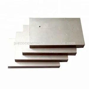 High dielectric piezoelectric ceramic plate heating element manufacture