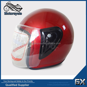 Accesorio de la motocicleta PU <span class=keywords><strong>casco</strong></span> de seguridad <span class=keywords><strong>barato</strong></span> vender media cara <span class=keywords><strong>casco</strong></span> - Product Image 2