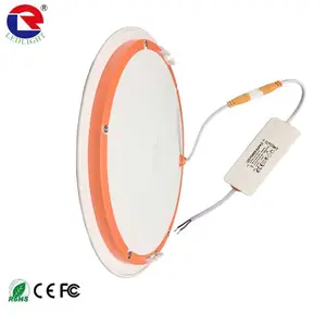 new design recessed ultra thin led downlight 6w , slim panel led light isolated driver 2 years warranty