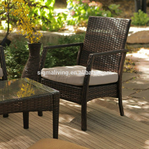 2015 nueva llegada de tejido al aire libre muebles de mimbre al aire libre - Product Image 3