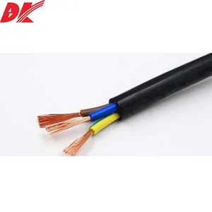 PVC yalıtımlı esnek güç kablosu H05VV-F RVV 2x1.5mm2 3x1.5mm2 elektrik teli
