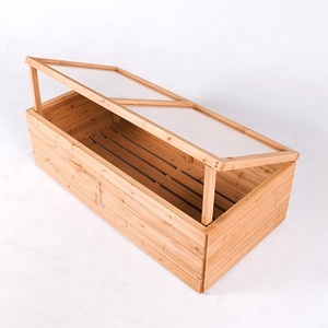 SenGong — <span class=keywords><strong>serre</strong></span> de jardin en bois FSC, petite corbeille à froid, vente en gros - Product Image 1