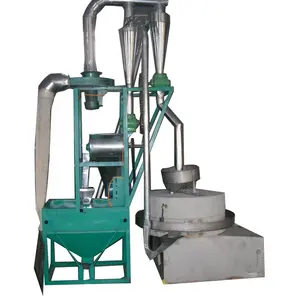 Ground green and healthy flour stone mill making machine