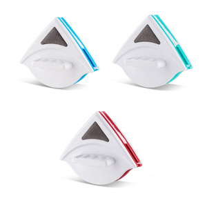 Triangle Coin Propre Double Face Nettoyant Pour Vitres Magnétique Fenêtre <span class=keywords><strong>Raclette</strong></span> D'essuie-Glace - Product Image 1