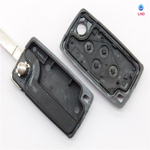 Mando a distancia para coche, funda abatible para <span class=keywords><strong>llave</strong></span>, para <span class=keywords><strong>Peugeot</strong></span> 207, 307, 308, <span class=keywords><strong>407</strong></span>, Citroen C2, C3, C4, C5, CE0523, CE0536, HU83, VA2, color negro, Paypal perfecto - Product Image 6