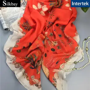 New design brand names wholesale products silk scarf hijab with low price