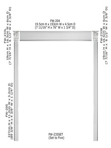 High-grade Polyurethane Building Decoration Cheap Pu Frame Door <strong>Window</strong> Trim <strong>Plastic</strong> - Product Image 2