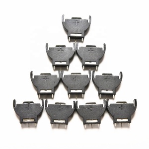 Plastic Vertical 3V Cell Coin CR2032 Battery Holder Case for Cr2032 3v Lithium Battery