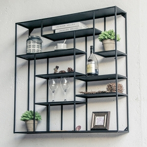 <span class=keywords><strong>Étagère</strong></span> murale suspendue en fer, design moderne, en stock - Product Image 2
