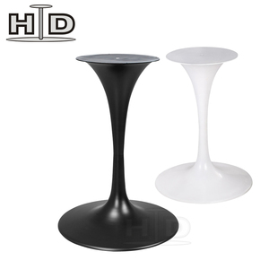 Patas de Mesa Modernas Blancas Estilo Tulipán de Eero <span class=keywords><strong>Saarinen</strong></span> para Cafetería, Hotel, Comedor al Aire Libre, Sala de Estar, Muebles de Apartamento, Hechas de Acero Metálico - Product Image 3