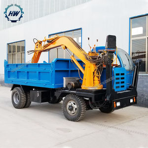 Ruota Discarica Camion montato escavatore e gru all-in-one macchina - Product Image 5