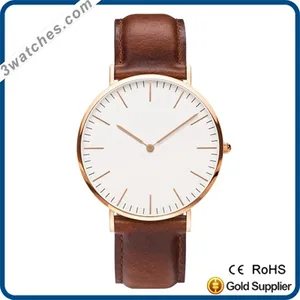 china supplier oem stainless steel japanese movement leather strap china watch waterproof watch elegance watch women