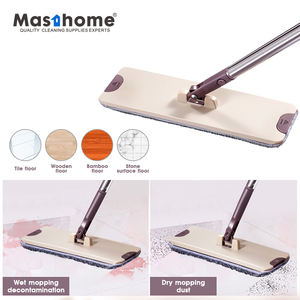 Masthome Commercio All'ingrosso magia 360 automatico dettaglio la pulizia della casa mop spremere <span class=keywords><strong>sir</strong></span> pulizia pavimento Piatto mop In Microfibra per la casa - Product Image 6