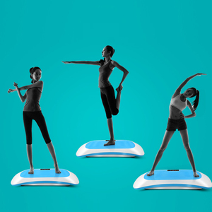 Máquina de Vibración para Adelgazar el Cuerpo, Plataforma Vibratoria 4D, Máquina de Ejercicios con <span class=keywords><strong>2</strong></span> Motores - Product Image 5