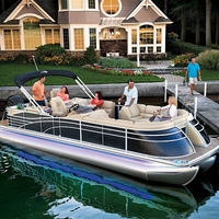 Yacht de sport de luxe Kinlife CE 2025, taxi aquatique, bateau de passagers avec maison flottante pour le surf et les activités de plein air
