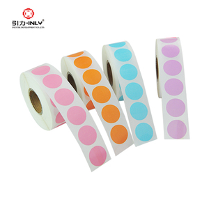 Etiquetas redondas por rollo, 1000 pegatinas por rollo, codificación de <span class=keywords><strong>Color</strong></span>, etiquetas de puntos/pegatinas - Product Image 3