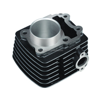KIT DE BLOQUE DE CILINDROS Y PISTÓN - Hierro Fundido y Aluminio, Diámetro de 53 mm, 4 Tiempos - Para YBR125/YBR150 CT100PLATINA100 BOXER100