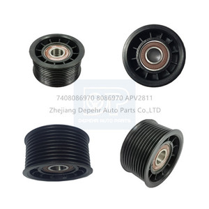 7408086970 8086970 Depehr tugas berat Eropa Volv RVI Premium truk Kerax aluminium sabuk waktu katrol Tensioner - Product Image 6