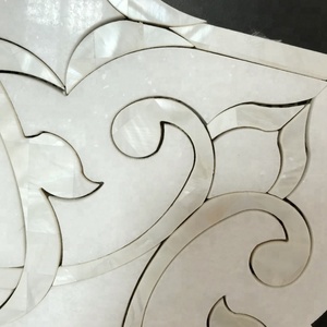Perfect New Design White Marble <strong>Mosaic</strong> With Mother of Pearl <strong>Mosaic</strong> - Product Image 3