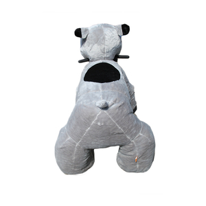Giocattolo Animale Cavalcabile Ippopotamo in Movimento, Giostra da Zoo - Product Image 6