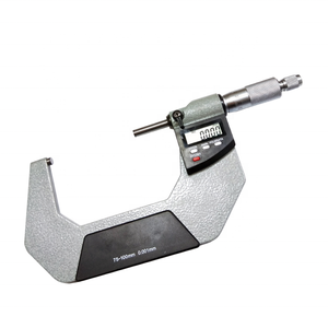 Con ruota di calibrazione digitale micrometro esterno 25-50 50-75 75 75-100mm - Product Image 5