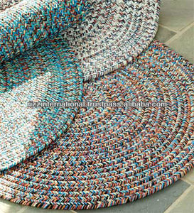 Alfombras Lavables Tejidas a Mano de Algodón Trenzado Estilo Moderno Rústico, Ecológicas y de Venta al Por Mayor de Love Home - Product Image 1
