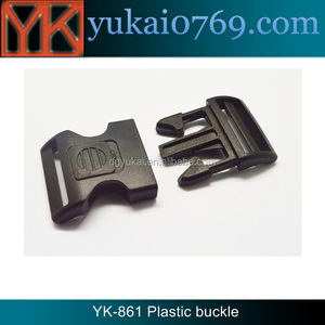 Boucle paracorde en plastique gravée avec logo <span class=keywords><strong>Yukai</strong></span>/boucle de sac réglable avec serrure - Product Image 2