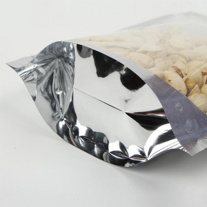 Transparent réutilisable biodégradable de papier d'aluminium ziplock en plastique de serrure de fermeture éclair sac d'emballage - Product Image 2