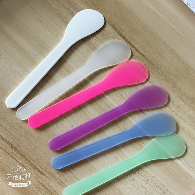 Оптовая продажа, маска для макияжа, аппликаторы, пластиковая маска для лица, шпатель, косметическая маска, пластиковая ложка, полоски 1000 шт. 134 мм