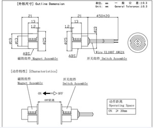 Factory Wholesale Recessed Sensores De Puerta Mounted Door Switch Alarm <strong>Sensor</strong> Detector Magnetic Contact - Product Image 4
