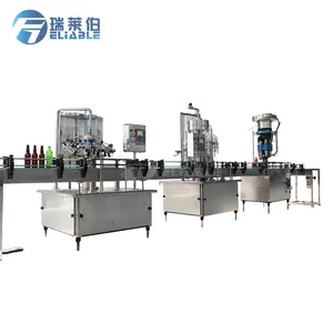 Small Business Glass Bottled Wine Bottling Machine / Equipment For Sale