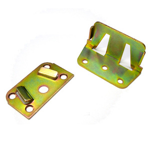 Taiwan a fait des pièces de connecteur de lit de zinc jaune de meubles - Product Image 1