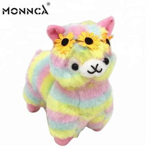 En gros adorable arc-en-alpaga jouets en peluche mignon japon Lama Alpacasso peluches <span class=keywords><strong>lana</strong></span> jouet - Product Image 1