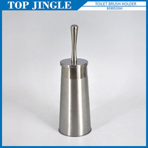 Brosse de toilette en acier inoxydable pour salle de bains au design simple - Product Image 3