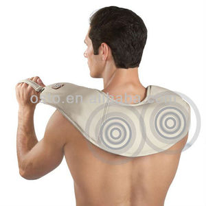 Tenu dans la main PU confortable bruit sourd <span class=keywords><strong>masseur</strong></span> pour le cou et le dos - Product Image 1