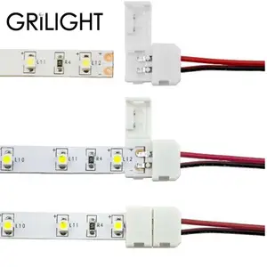 Conector de tira led 3528 smd 2 pines 8mm conector led