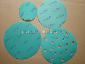 Hochwertige 150-mm-Schleifscheibe mit grüner Film basis zum Polieren von Autos - Product Image 6