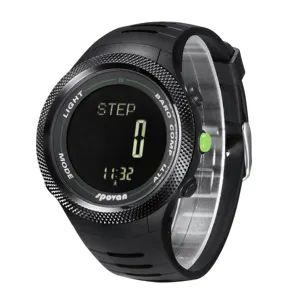 Wholesale Spovan Plastic Pedometer Compass Altimeter Outdoor Digital Sport Watch