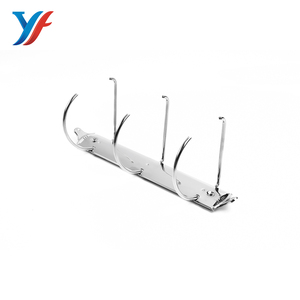 Phong Cách Kim Loại Gấp Văn Phòng Chất Kết Dính Clip Thiết Kế Tốt 3 Lỗ Dài Kích Hoạt O Loại Vòng Cơ Chế Nam Châm Staples Cho Văn Phòng Phẩm - Product Image 4