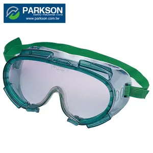 แว่นตานิรภัย PARKSON SAFETY ไต้หวัน สีเขียว ผลิตโดย OEM น้ำหนักเบา กรอบนิ่ม PVC ป้องกันแรงกระแทกและรอยขีดข่วน มาตรฐาน CE EN166 ANSI Z87.1 SG-232 - Product Image 1