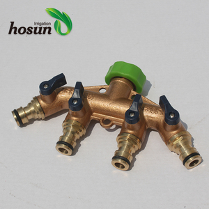 Collecteur de <span class=keywords><strong>robinet</strong></span> de jardin en laiton durable <span class=keywords><strong>avec</strong></span> connecteur rapide, diamètre 3/4'' - Product Image 6