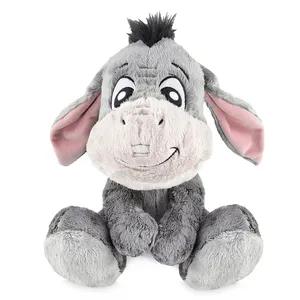 Customize Grey Lovely Donkey Plush Toy For Girl and Boy Gift