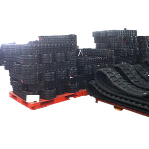 SH60 Rubber Spoor Graafmachine Rubber Spoor 450x73.5x80 Rubber Spoor - Product Image 1