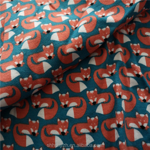 Tela estampada de algodón orgánico con estampado personalizado - Product Image 4