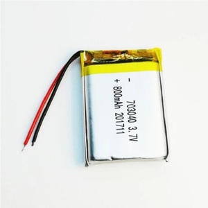 Batterie au lithium-ion rechargeable 3.7v <span class=keywords><strong>800mah</strong></span> 2.96wh pour le suivi GPS série 703040 - Product Image 4