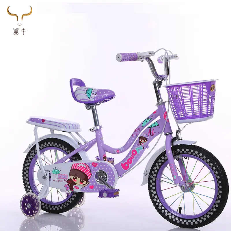 Grosir Pabrik Cina Harga Sepeda Anak/Model Baru Sepeda Anak Unik/Bayi Perempuan untuk Anak-anak dengan Roda Latihan Cina
